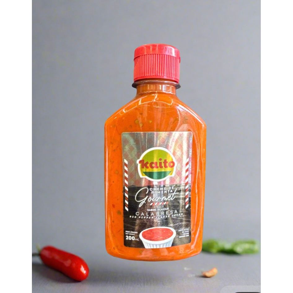 Kaito Creme de pimenta gourmet calabresa 200g