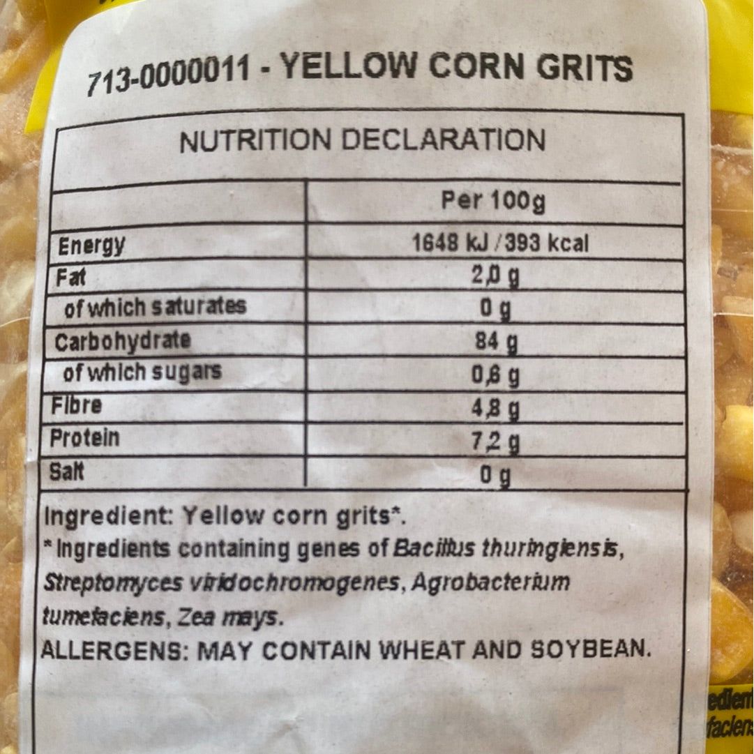 Yoki Canjica Amarela - Sweet corn seeds 500g
