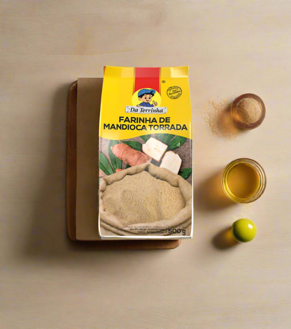 Farinha de Mandioca Torrada 500g Da Terrinha