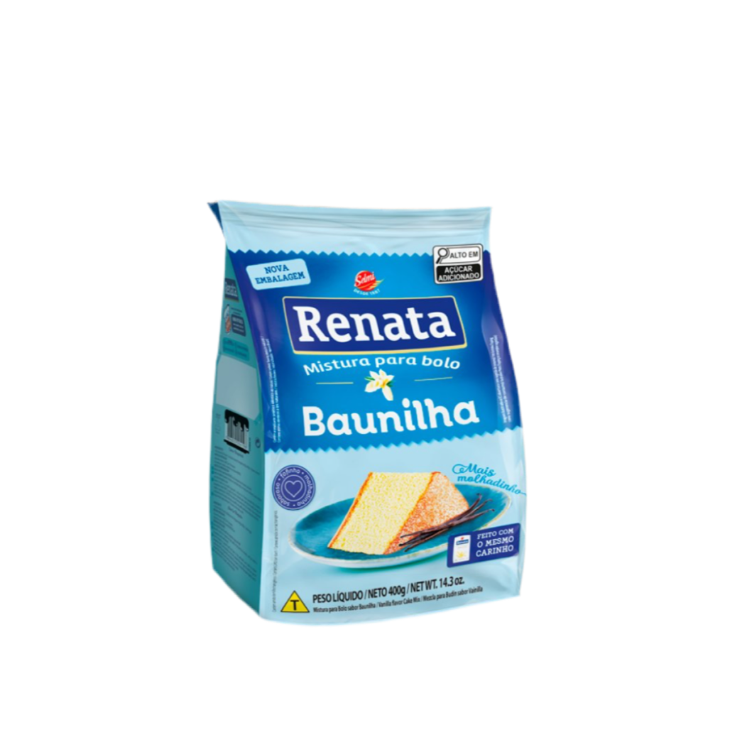 Vanilla Cake Mixture. Mistura p/Bolo Baunilha 400gr - Renata