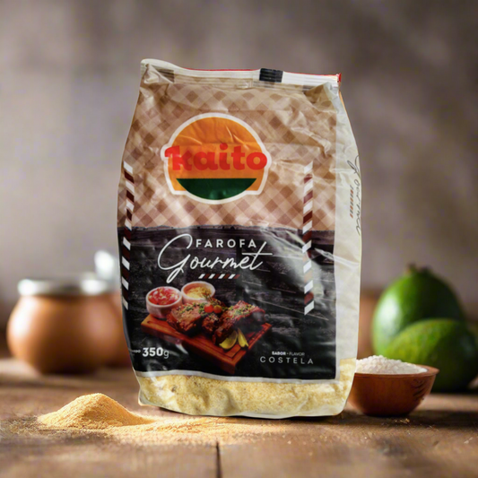 Kaito Brazilian Gourmet Farofa 350g Kaito Sabor Costela
