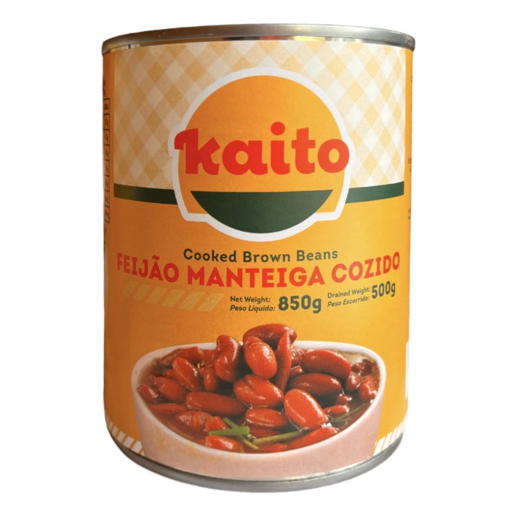 Kaito Feijao Carioca Brown Beans - cooked 850g