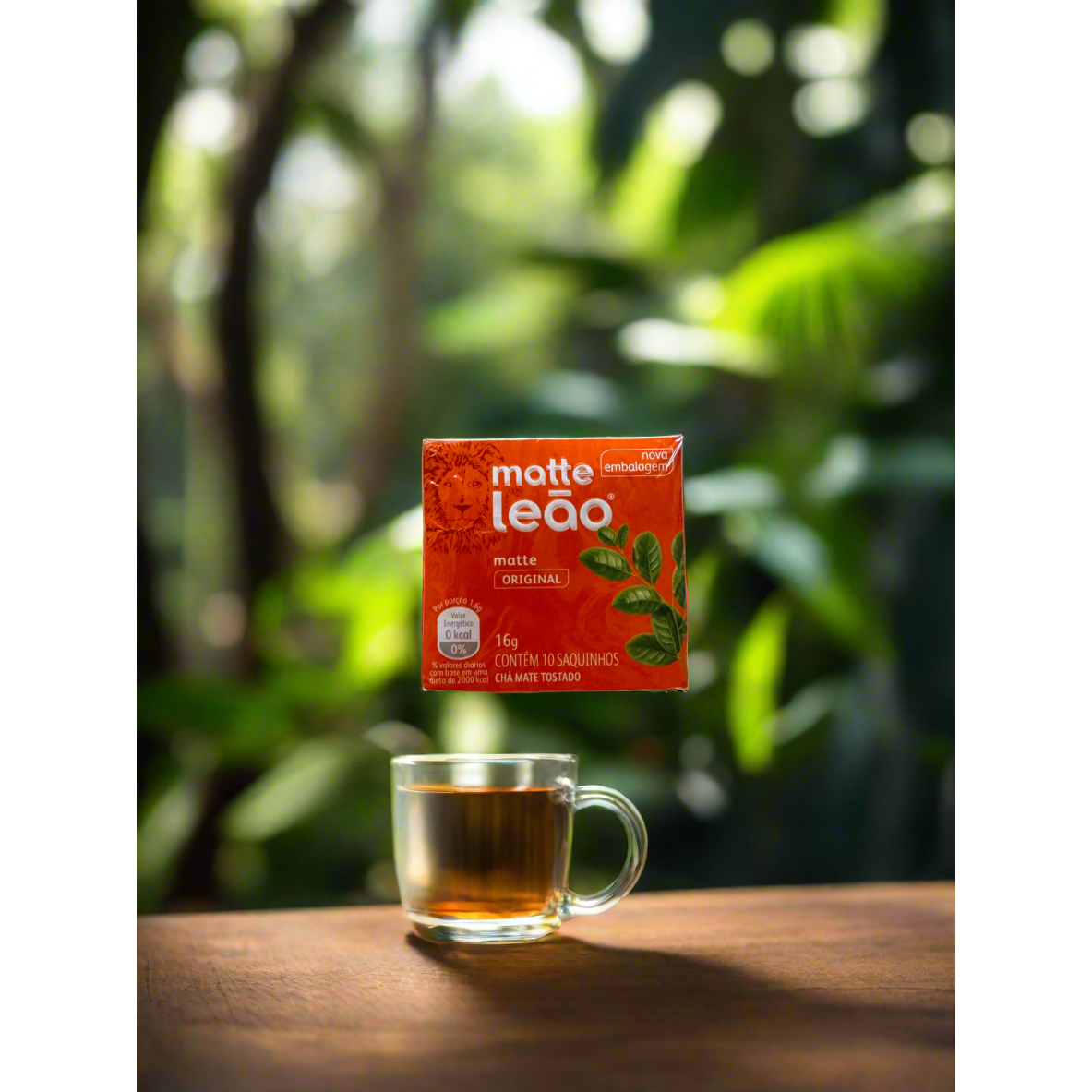 Cha matte leão original 16g 10 sachê