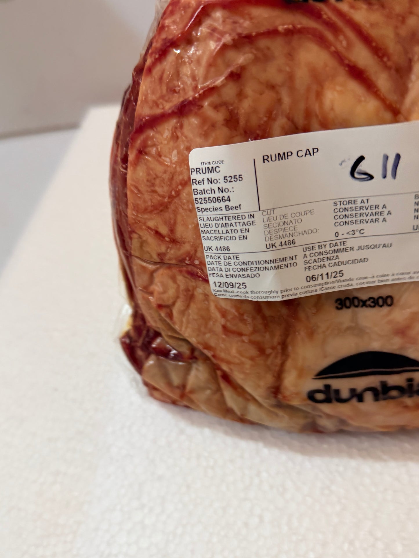 Picanha Rump Cap Actual Piece 611 1.276 KG £19.97 /KG