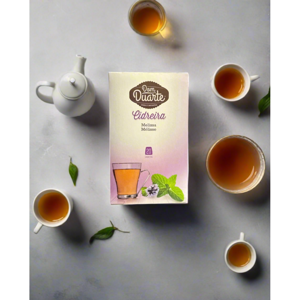 Cideira Melissa Tea Cha de Cideira  20 Sachets Dom Duarte