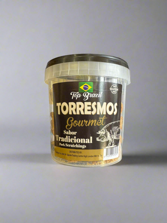 Torresmos Tradicionais de Pork Scratchings - Top Brazil 125g