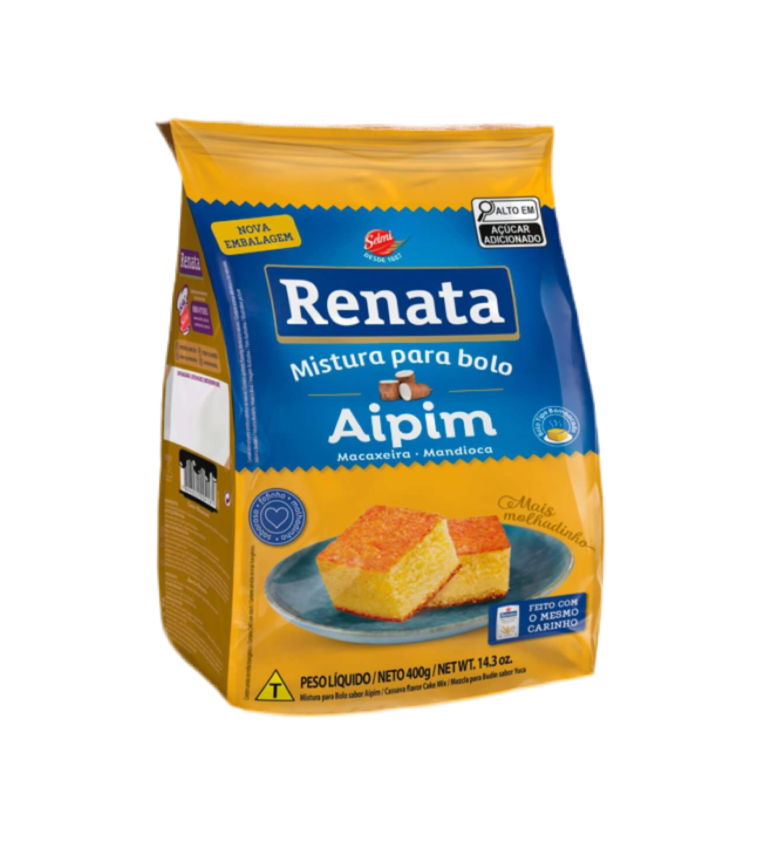 Mistura p/Bolo Mandioca Cassava cake mix. 400g - Renata