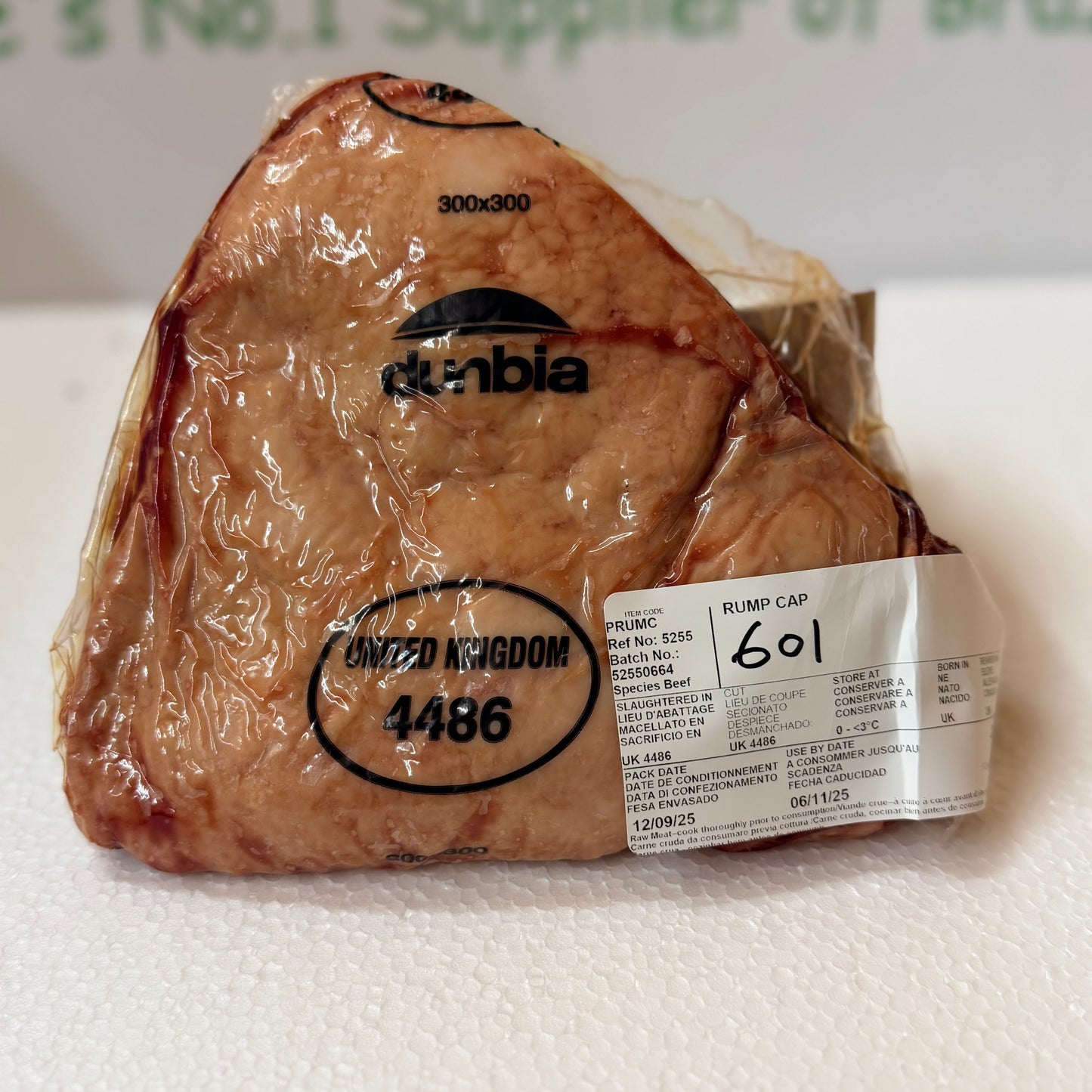 Picanha Rump Cap Actual Piece 601 0.922 KG £19.97 /KG