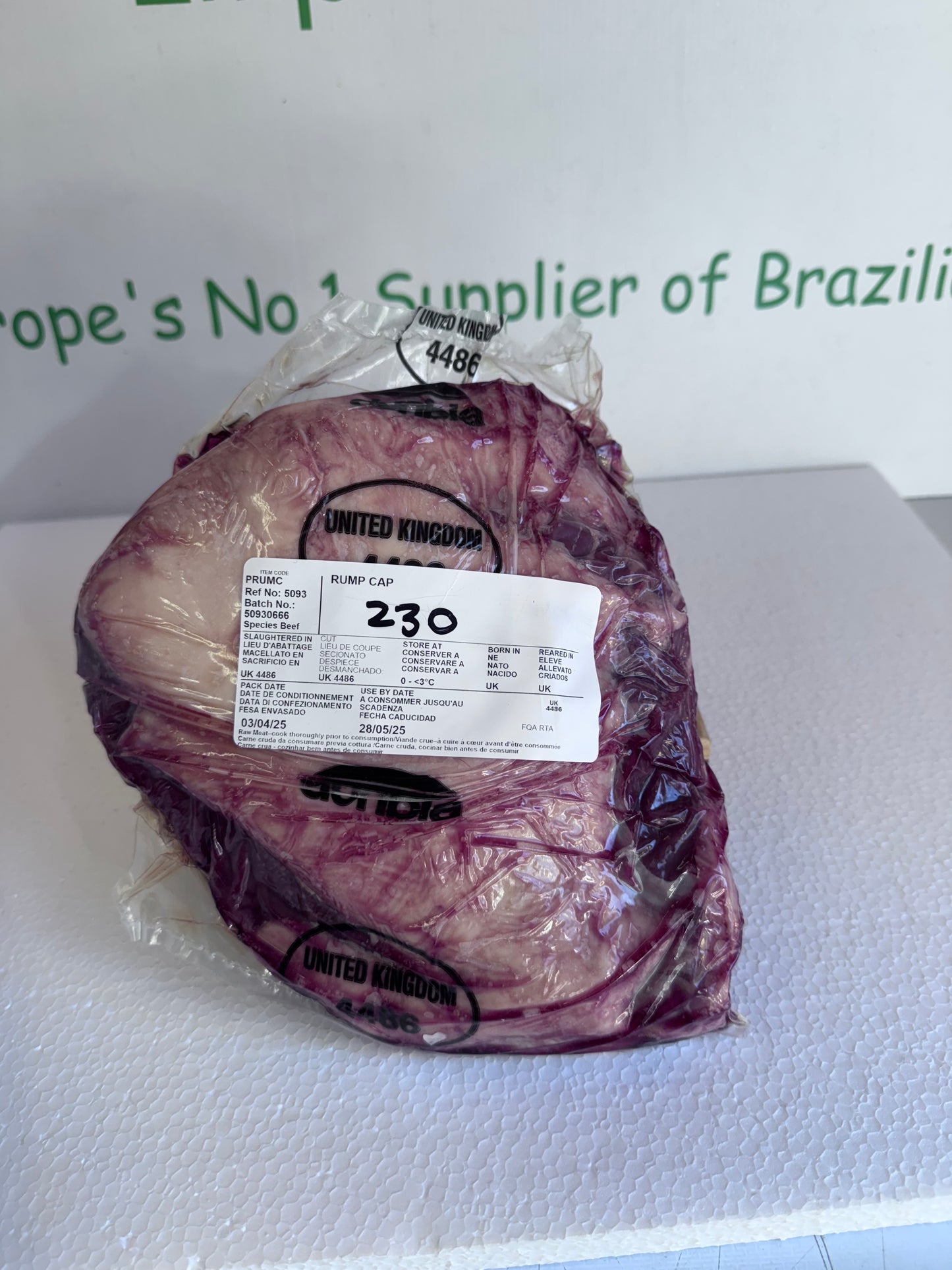 Picanha Actual Piece 230 1.32 KG 16.49 /KG