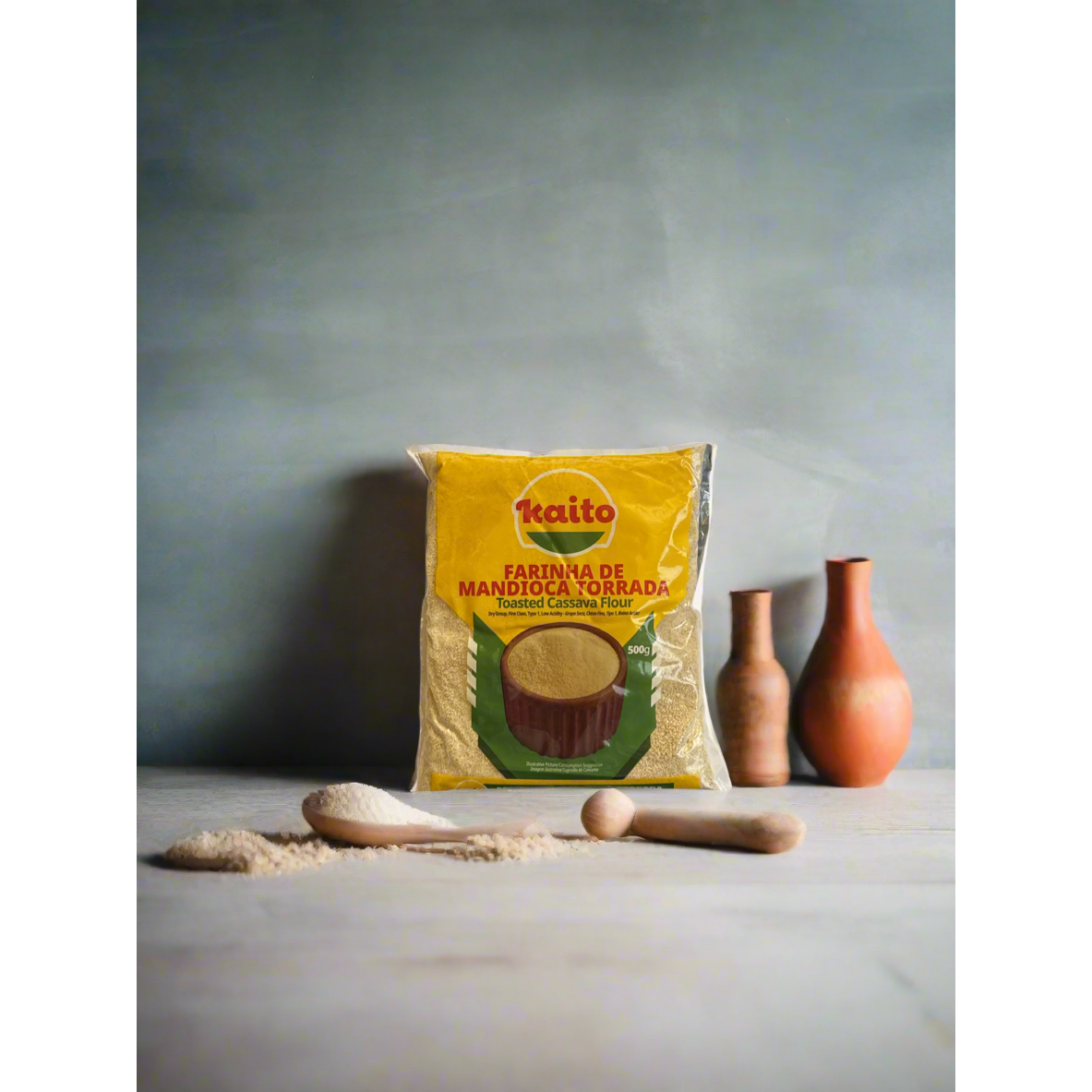 Farinha de Mandioca Torrada  500g - Kaito