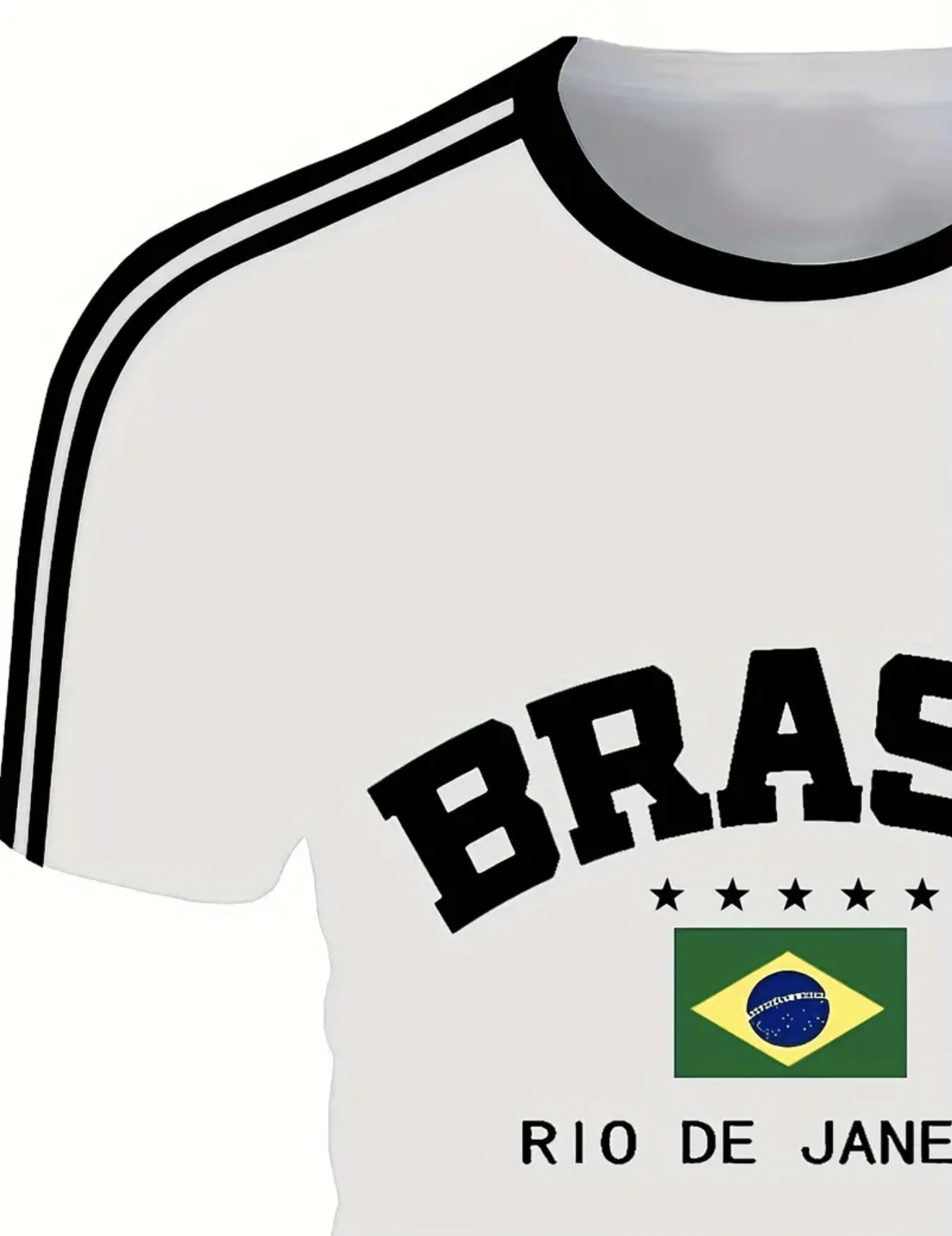 Brazil T Shirt White