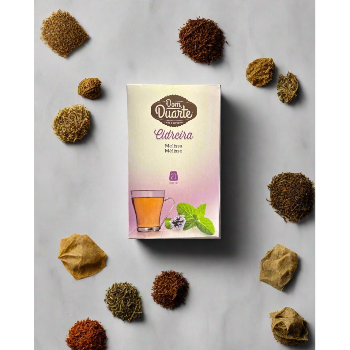 Cideira Melissa Tea Cha de Cideira  20 Sachets Dom Duarte
