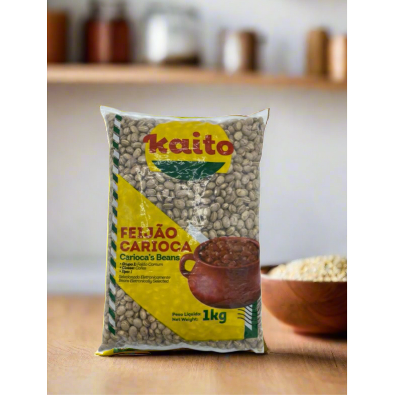 Feijao Carioca Brown beans 1Kg Kaito