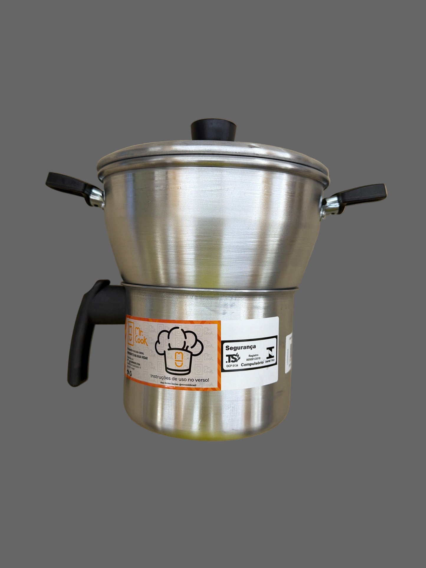 Cuscuzeira Alu N18 Groot Formaat Mr Cook