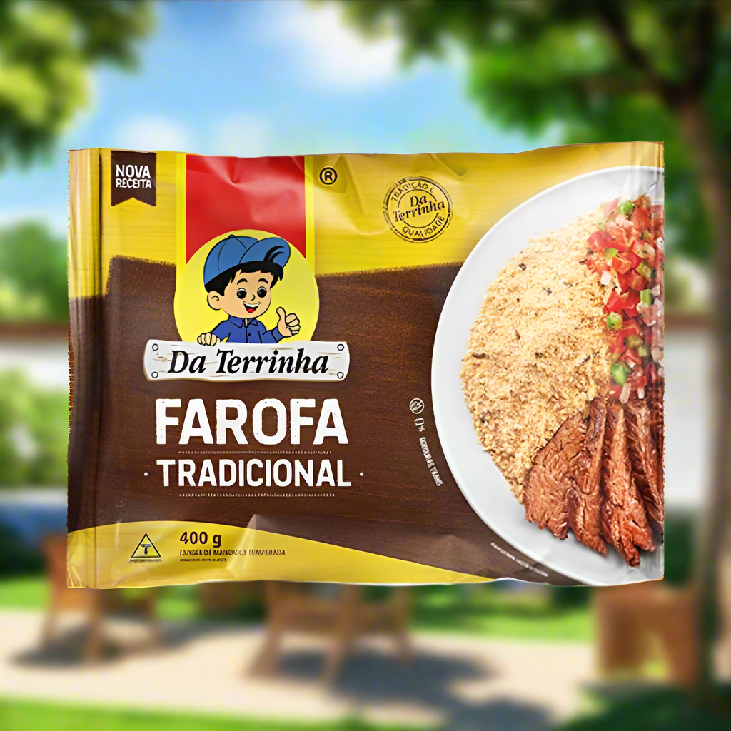 Da Terrinha farofa Traditional 400g