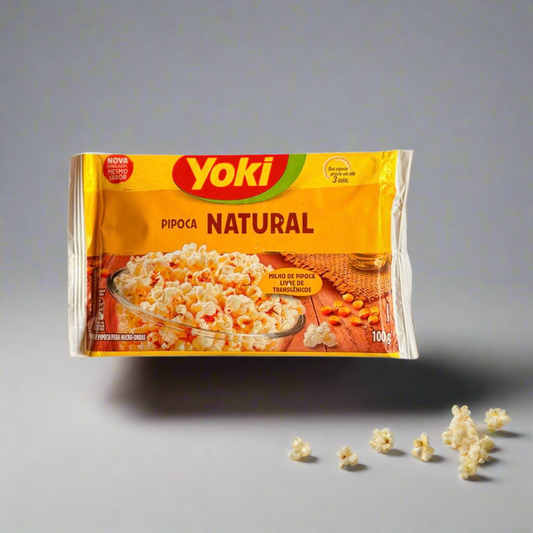 Pipoca Microondas Natural  100gr - Yoki