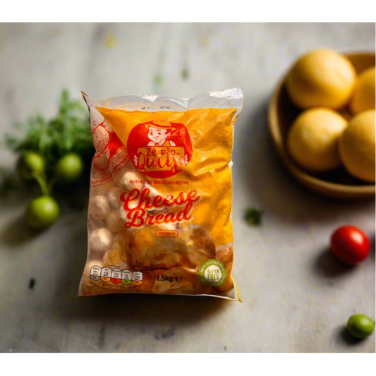Pao De Queijo - Traditional Brazilian Cheese Bread Balls (60) From Ze! - Frozen Pack 1.5 kg
