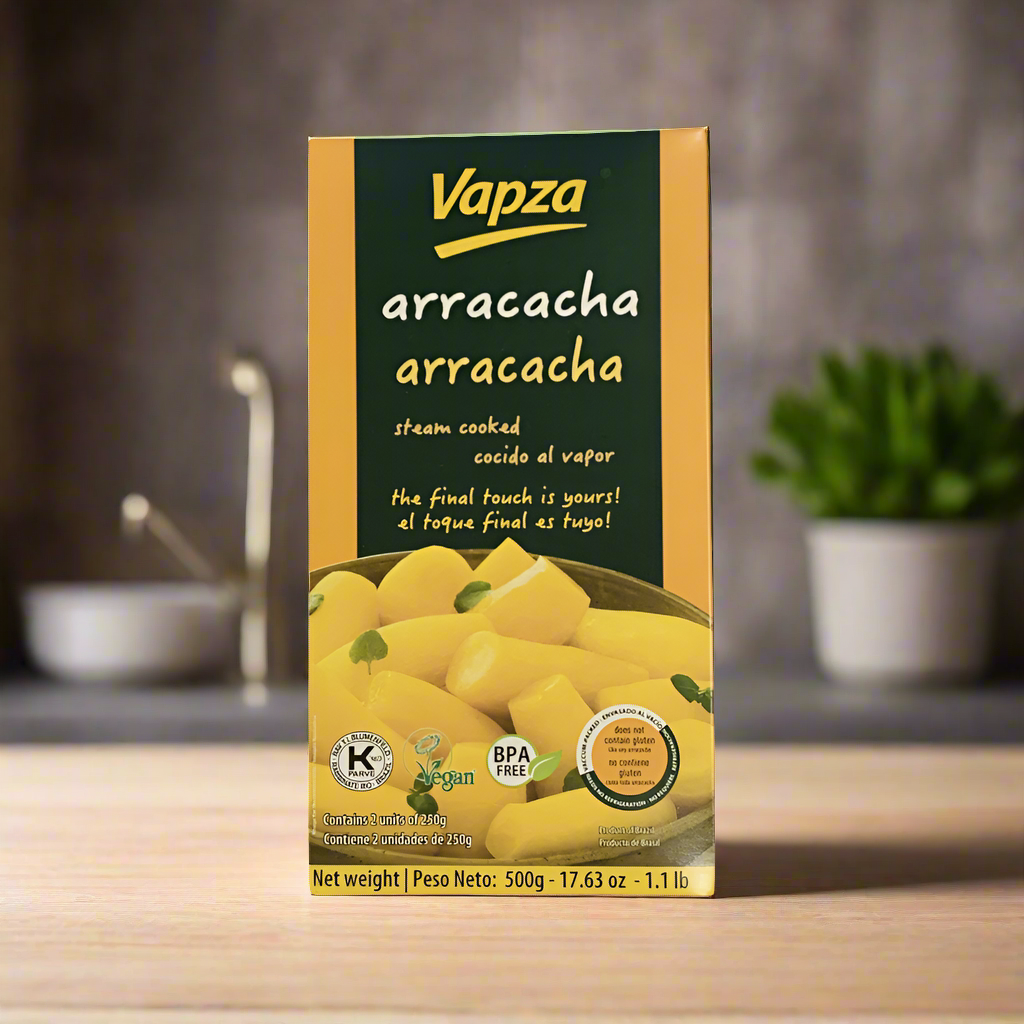 Vapza Mandioca / Steam Cooked Arracacha 500g-