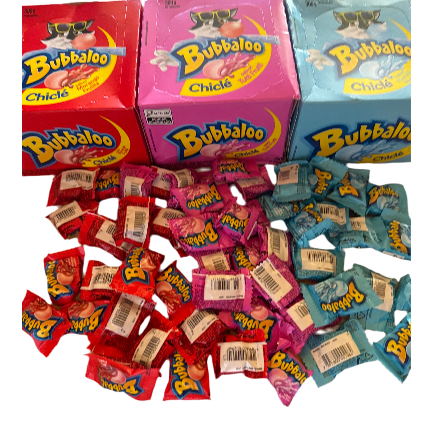 Bubbaloo X 10 mixed Pieces. Flavours vary.