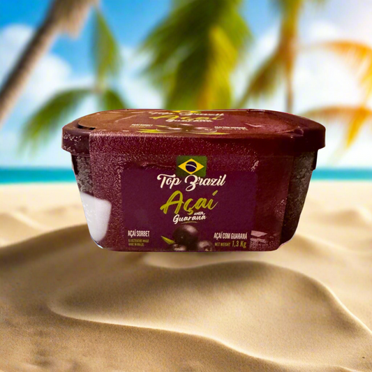 Acai Sorbet with Guarana - 1.3 KG Top Brazil (Inc free Cold Box & prep)