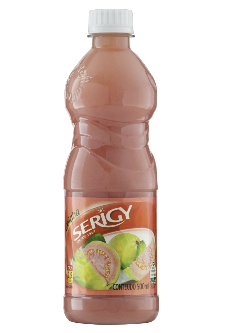 Suco Guava Concentrado 500ml Serigy
