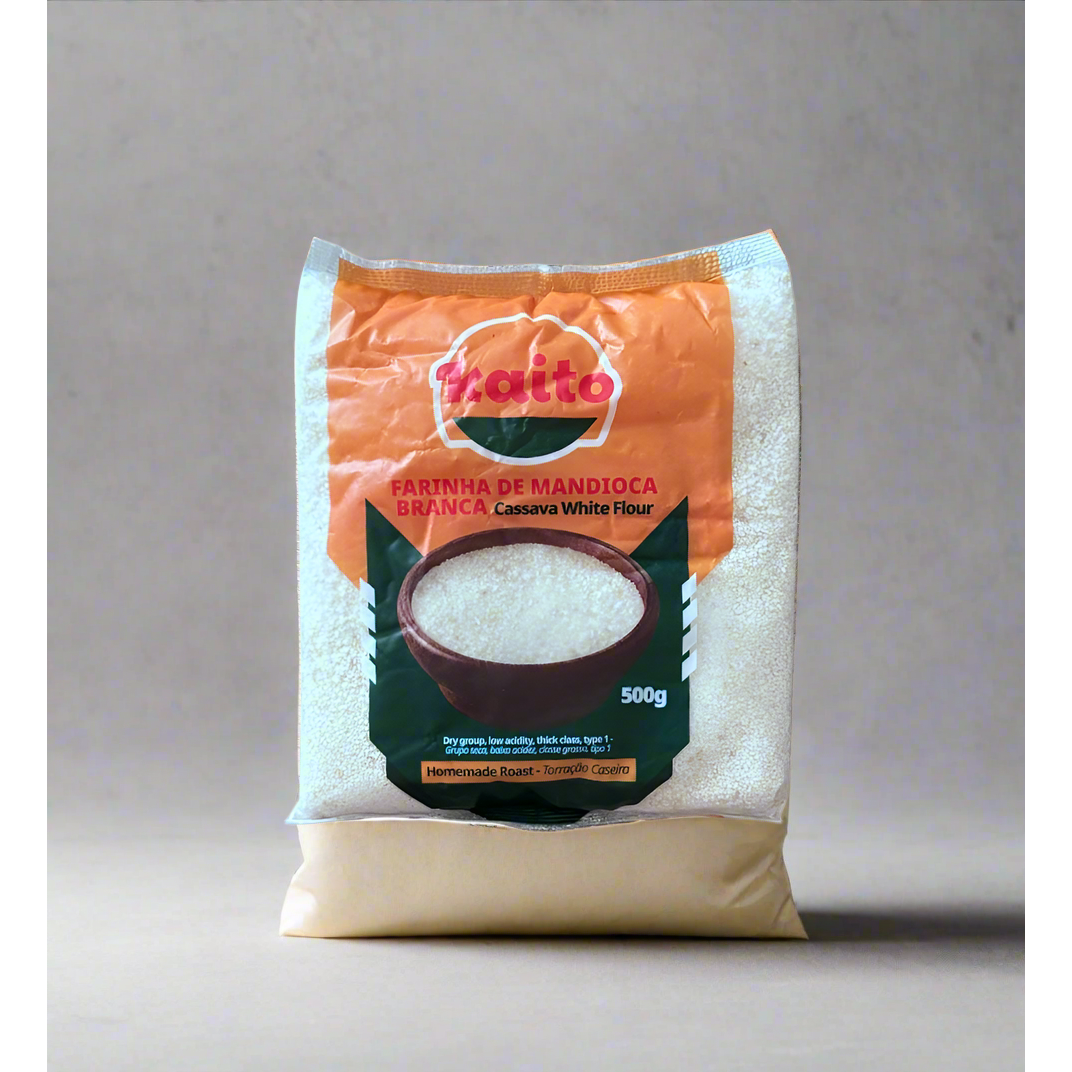 Farinha de Mandioca Branca Homemade Caseira  500g Kaito