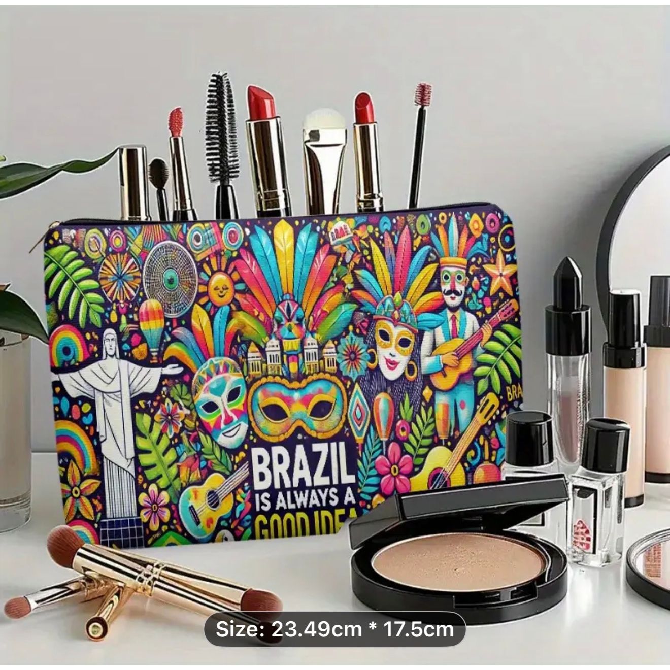 Brazil Carnival Make Up Case
