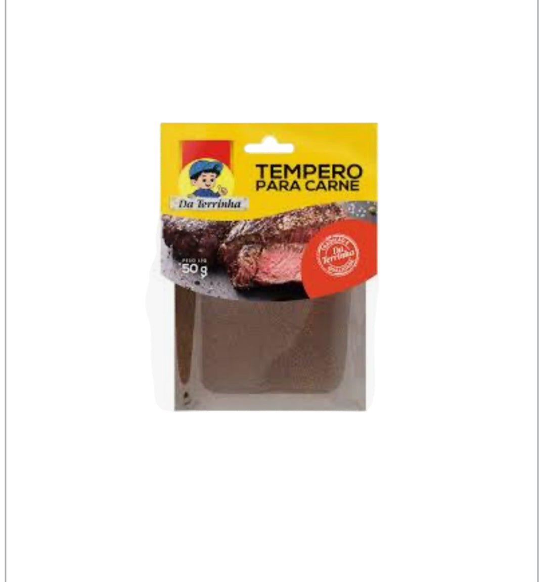 Da Terrinha Tempero Carne 50g