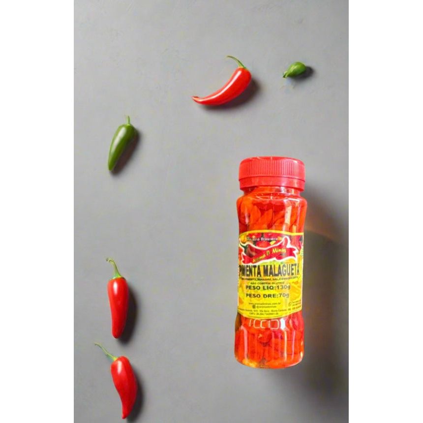 Pimenta Malagueta 130g Aroma D’Minas