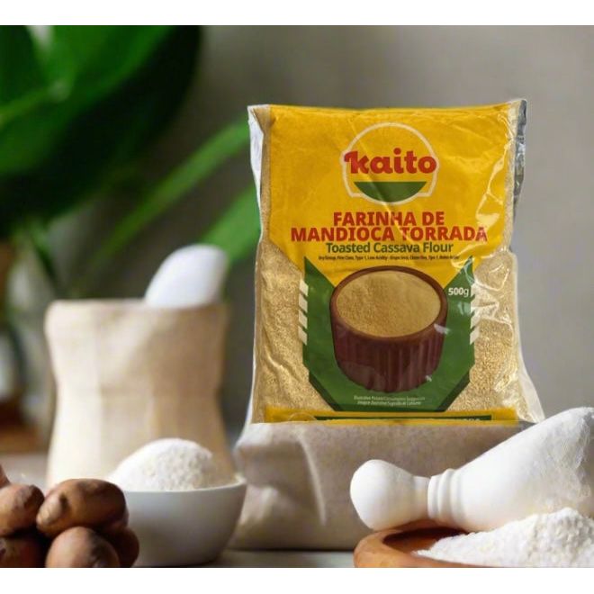Farinha de Mandioca Torrada  500g - Kaito