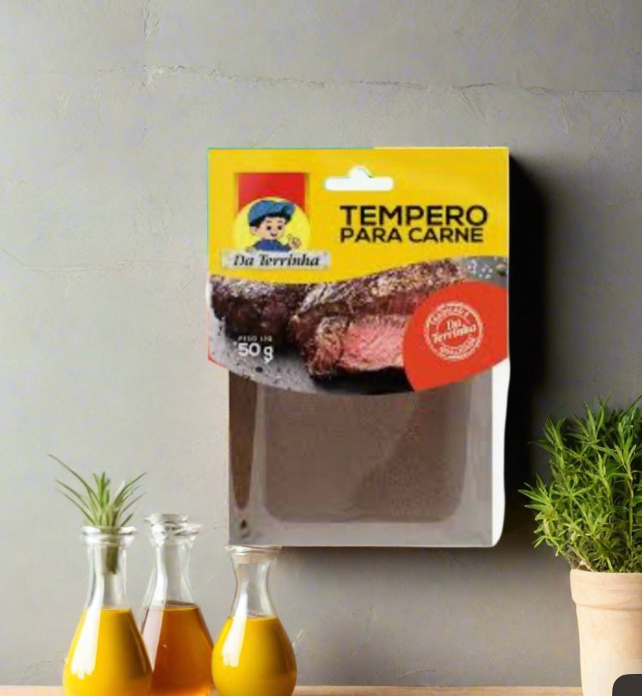 Da Terrinha Tempero Carne 50g