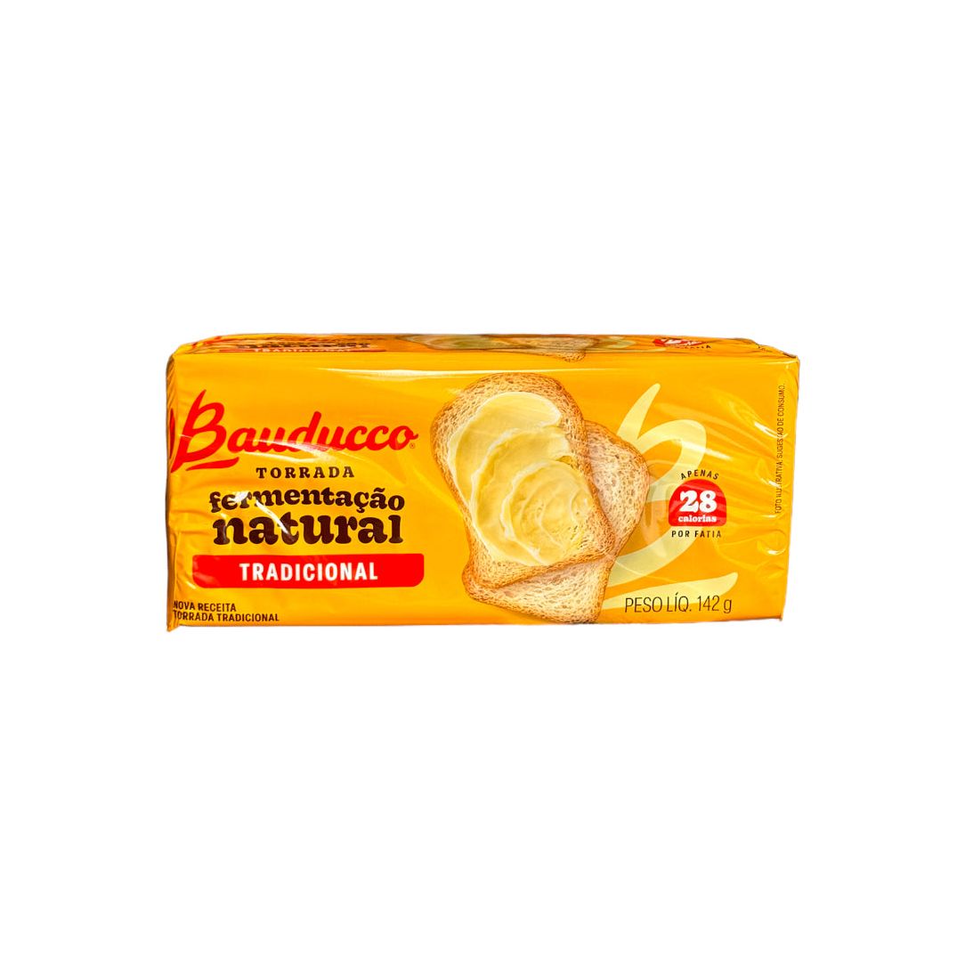 Bauducco Torrada Traditional Natural. 142g val 20/09/25