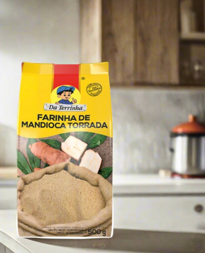 Farinha de Mandioca Torrada 500g Da Terrinha