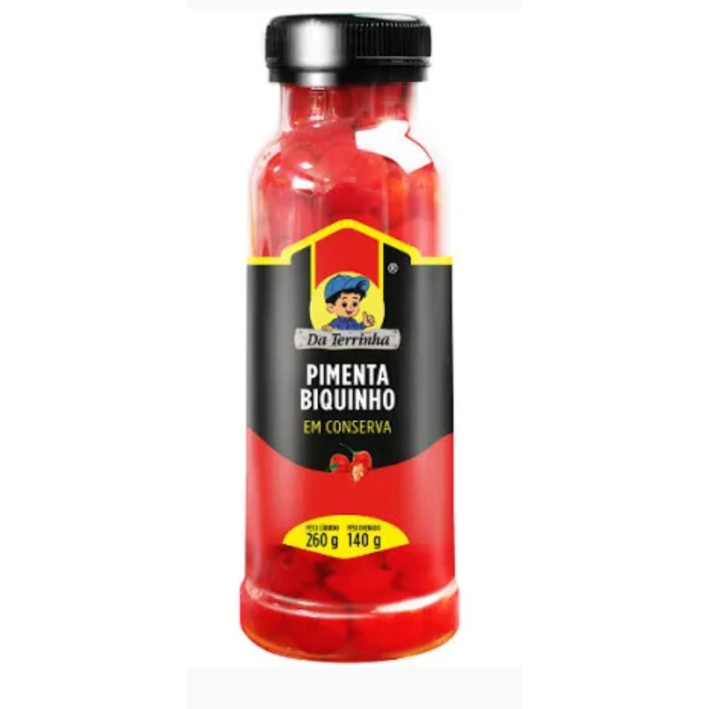 Pimento Biquinho Brazilian Sweet Pepper 240g Da Terrinha