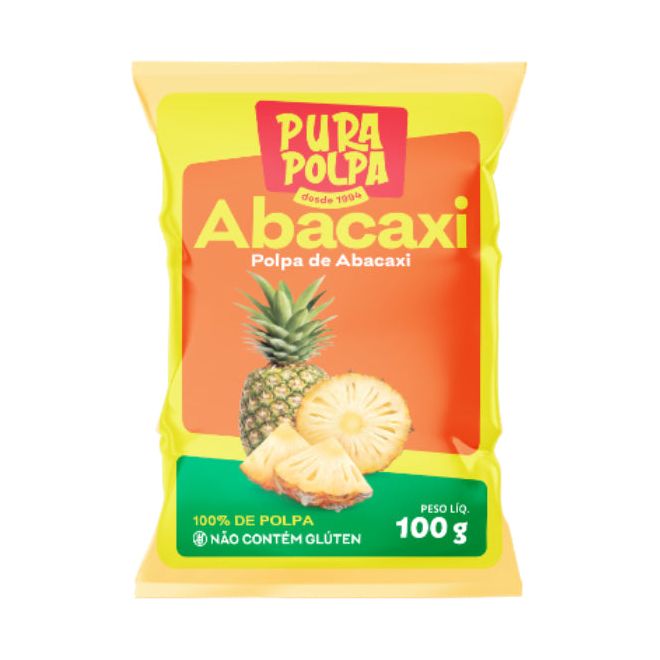 Polpa de Abacaxi 100g Fruitamil