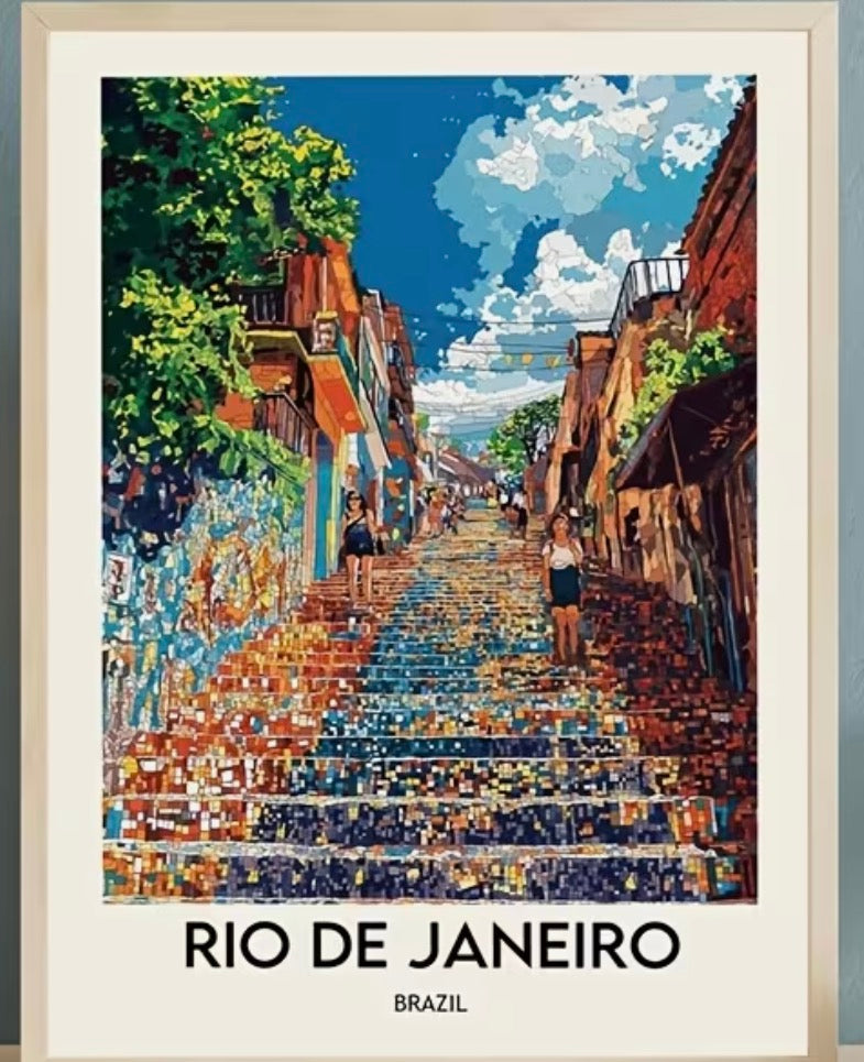 Brazilian Canvas Print Rio