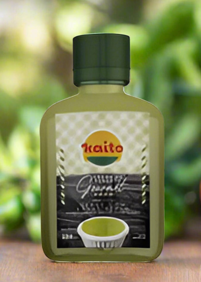 Kaito Creme de pimenta gourmet verde com ervas finas 200g
