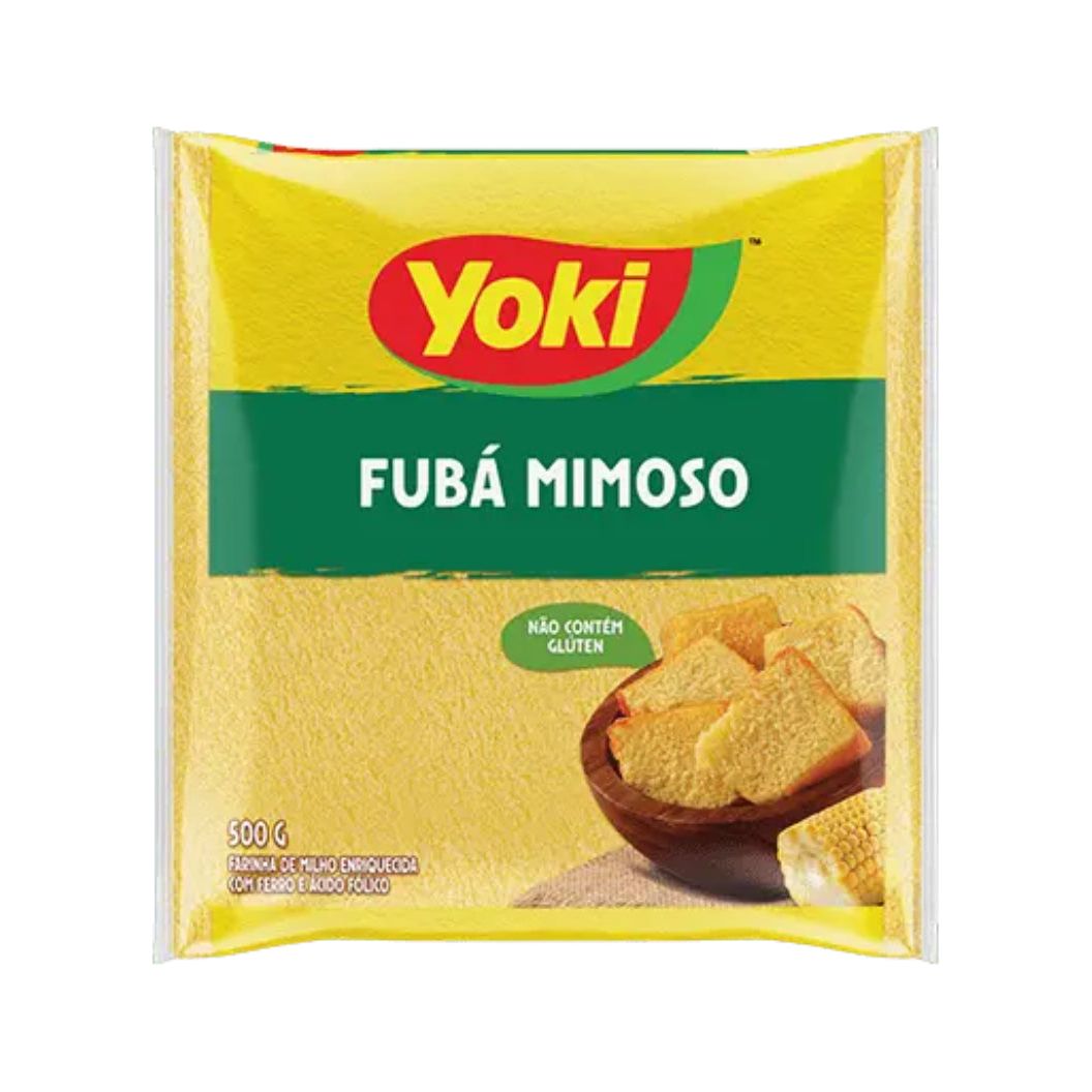 Fuba Mimoso Yoki / Corn Meal Fubá 500g.