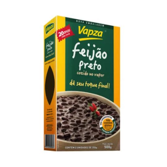 Vapza Feijao Preto Brazilian Black Beans 500g
