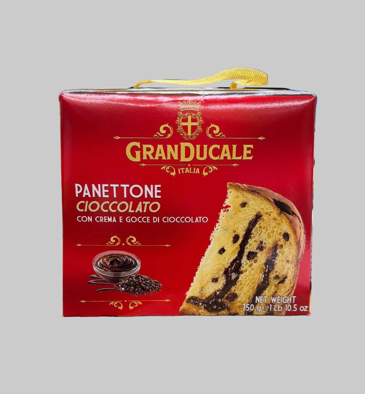 Large Panettone Cioccolato W/Cream 750g