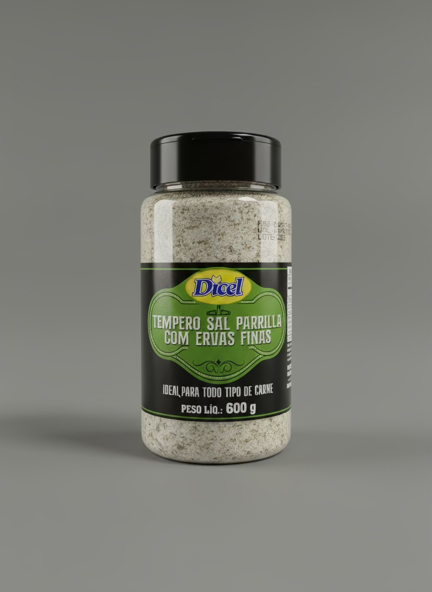 Tempero Sal Parrilla com Ervas Finas 600g Dicel