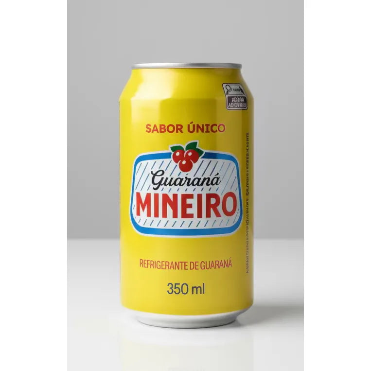 Guarana Lata Mineiro 350ml Sabor Unico