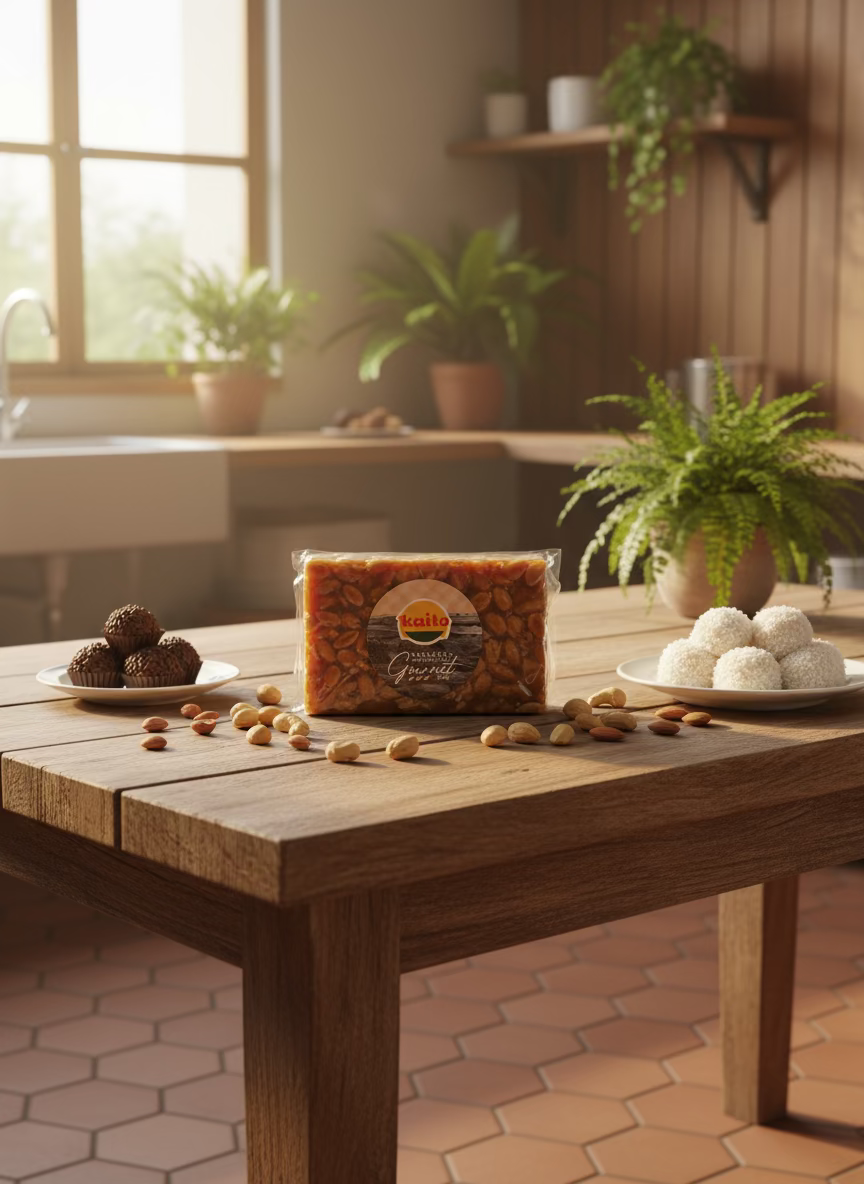 Rapadura Amendoim 500g Kaito Gourmet Assortiment