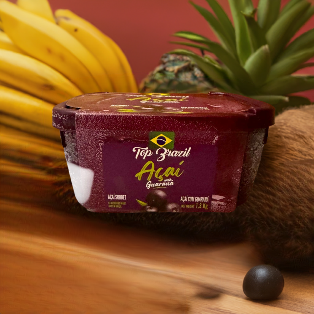 Acai Sorbet with Guarana - 1.3 KG Top Brazil (Inc free Cold Box & prep)