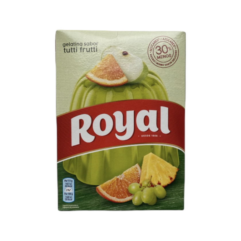 Gelatina Tutti Frutti jelly 114g - Royal