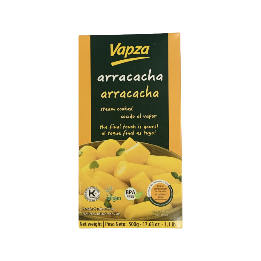 Vapza Mandioca / Steam Cooked Arracacha 500g-