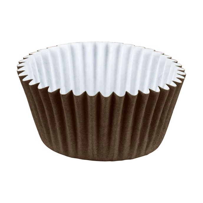 Made4u Forminha p/ doces / Confectionary baskek Brown No. 5 (100 baskets)