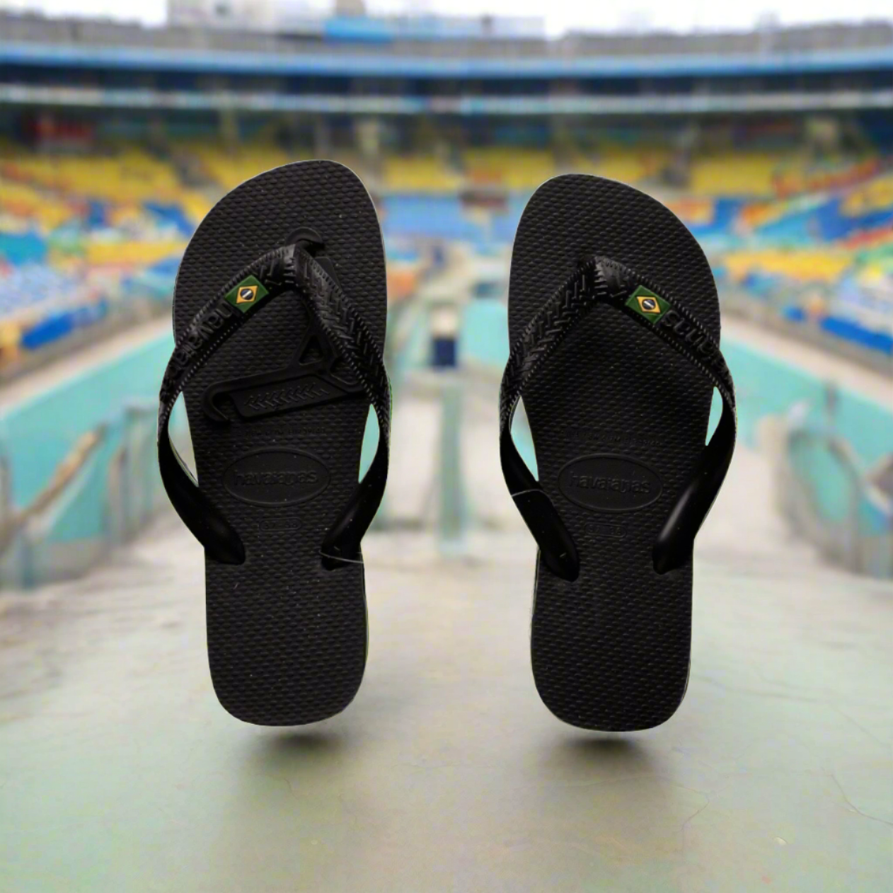 Havaianas Brazil FC Black Emporio Brasil