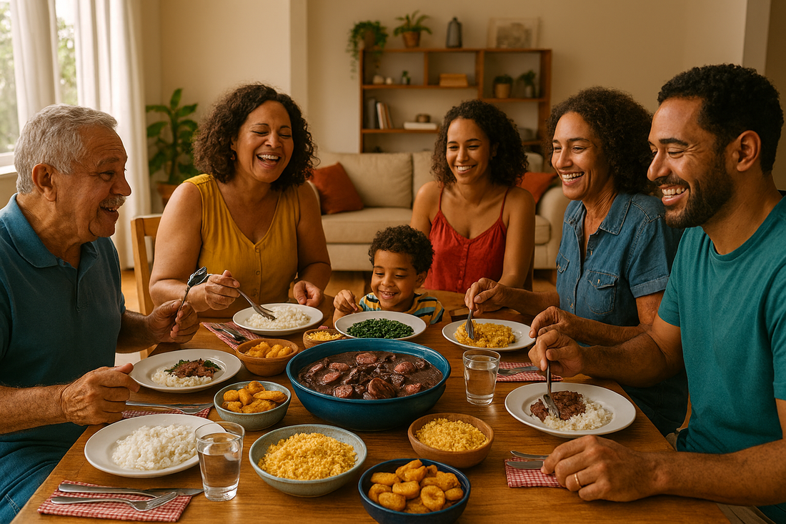 🇧🇷 Sunday Lunch in Brazil vs 🇬🇧 The Traditional UK Roast