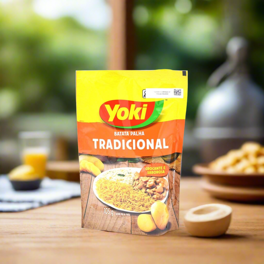 Batata Palha  - Potato stick crisps Yoki 105g